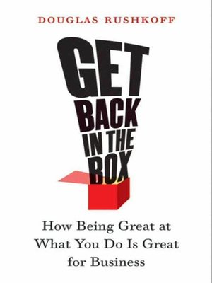 cover image of Get Back in the Box